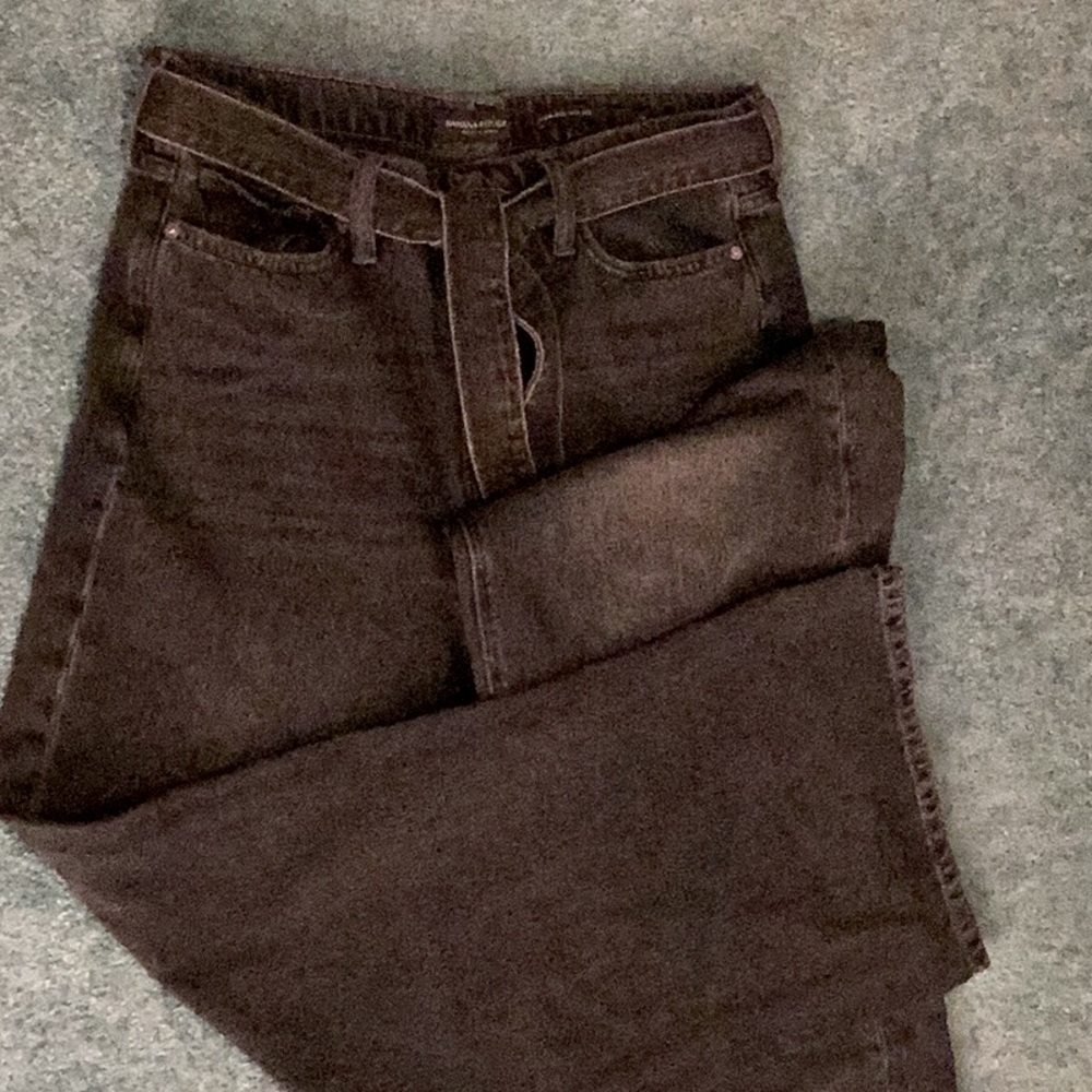 Banana Republic High-Rise Wide-Leg Grey Jean Size 29S